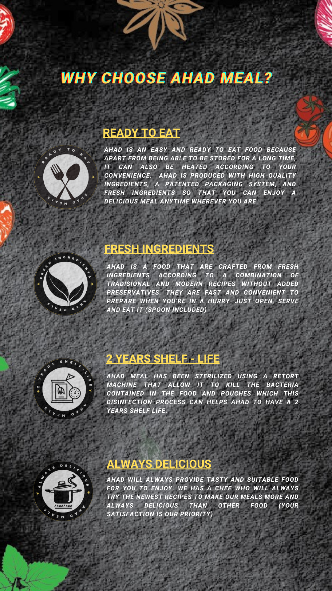 Rendang Daging Hitam AHAD